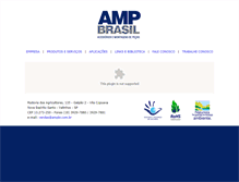 Tablet Screenshot of ampbr.com.br